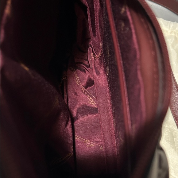 Etienne Aigner Burgundy Crossbody Bag - Picture 6 of 8